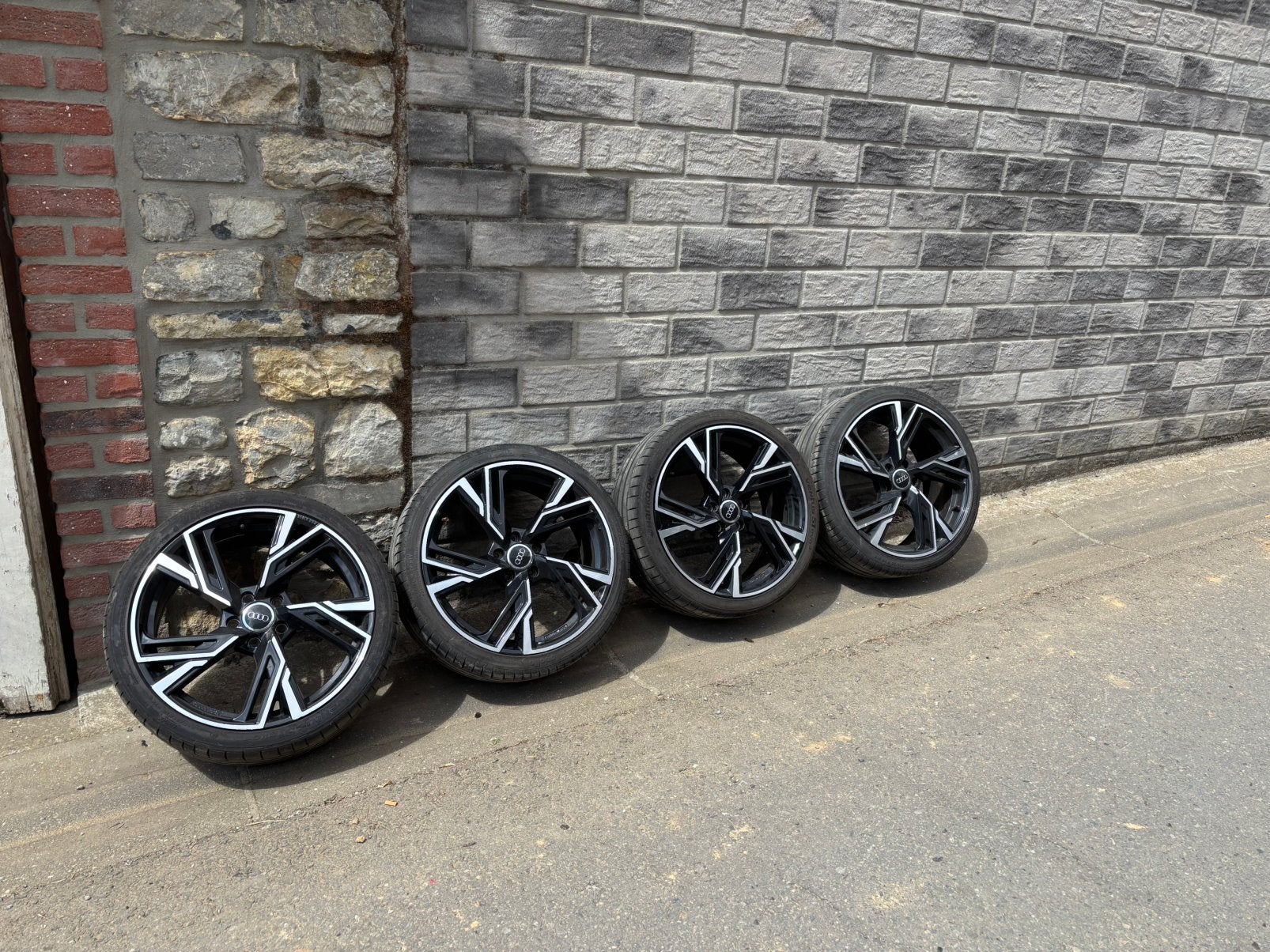 4 jantes audi en 19 “ a vendre, Enlèvement ou Envoi, Pneu(s)