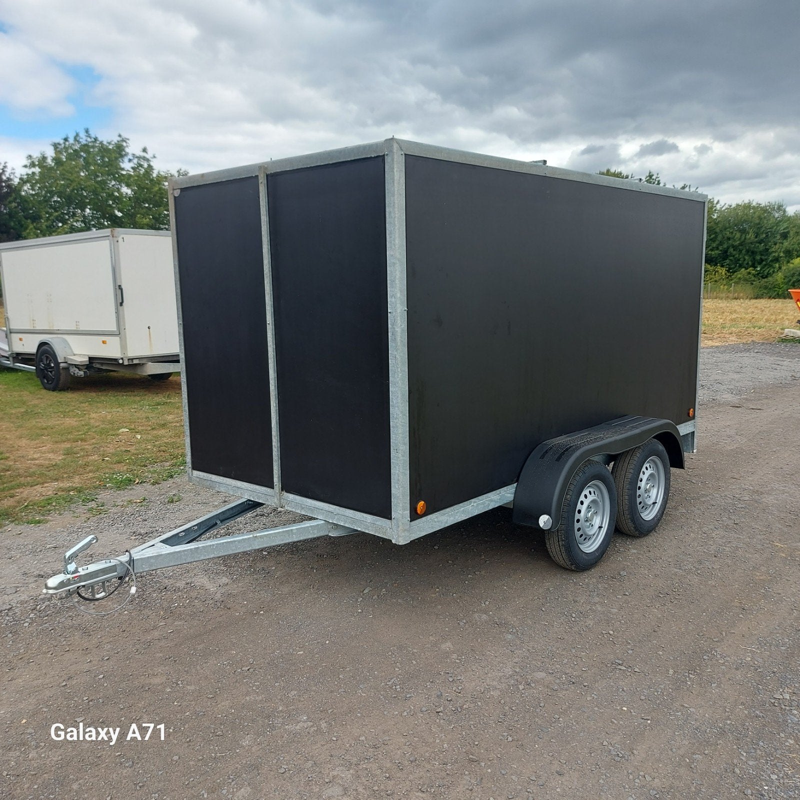 gesloten aanhangwagen 750kg dubbelas xl, Enlèvement