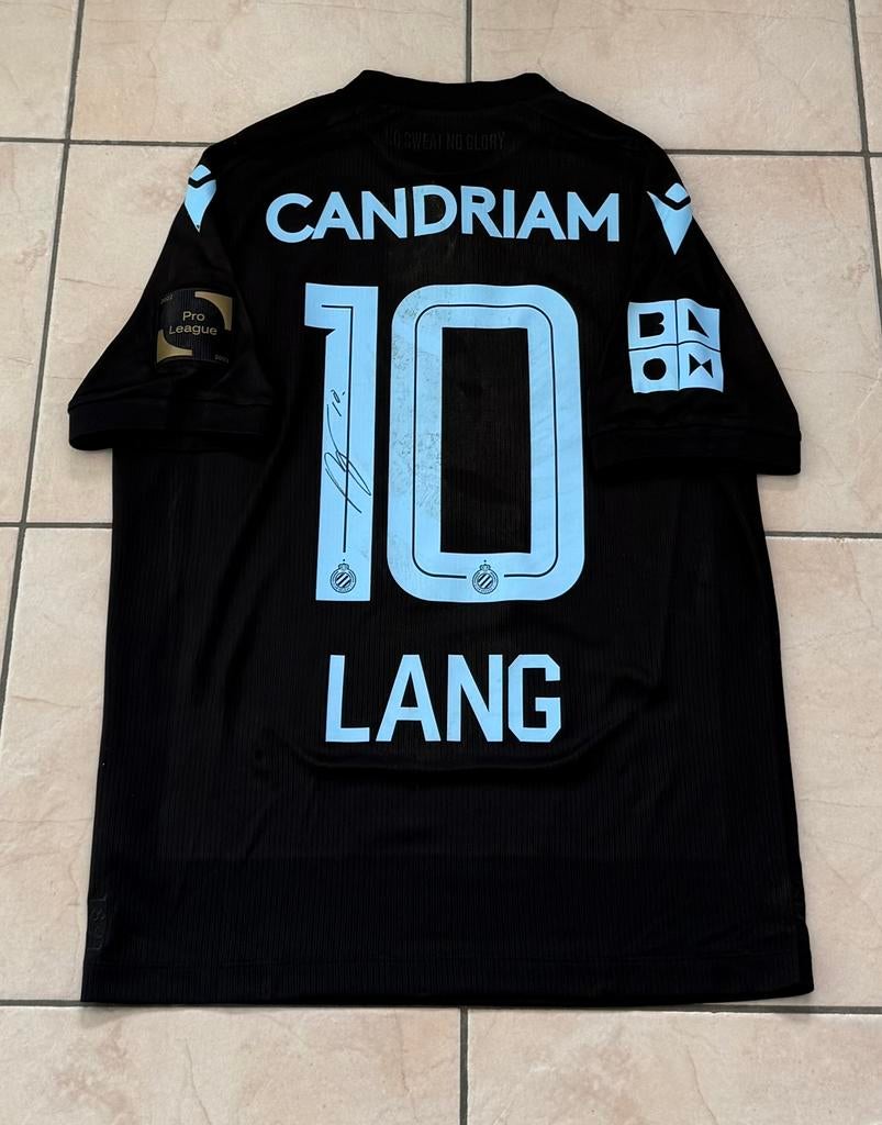 Matchworn Noa Lang Club Brugge, Ophalen of Verzenden, Zo goed als nieuw, Maat 46 (S) of kleiner