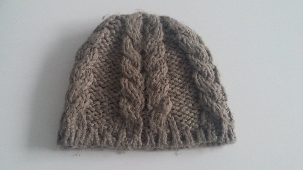 Bonnet marron S/M, H&M, Enlèvement ou Envoi, Taille 36 (S), Comme neuf