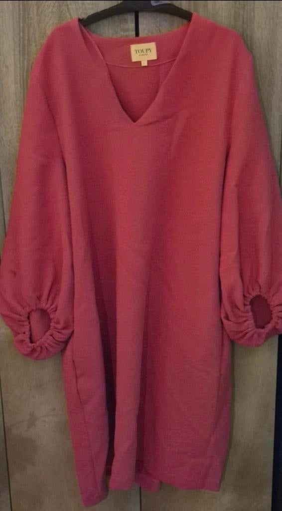 Leuk kleed, Kleding | Dames, Grote Maten, Toupy, Ophalen of Verzenden, Zo goed als nieuw, Roze