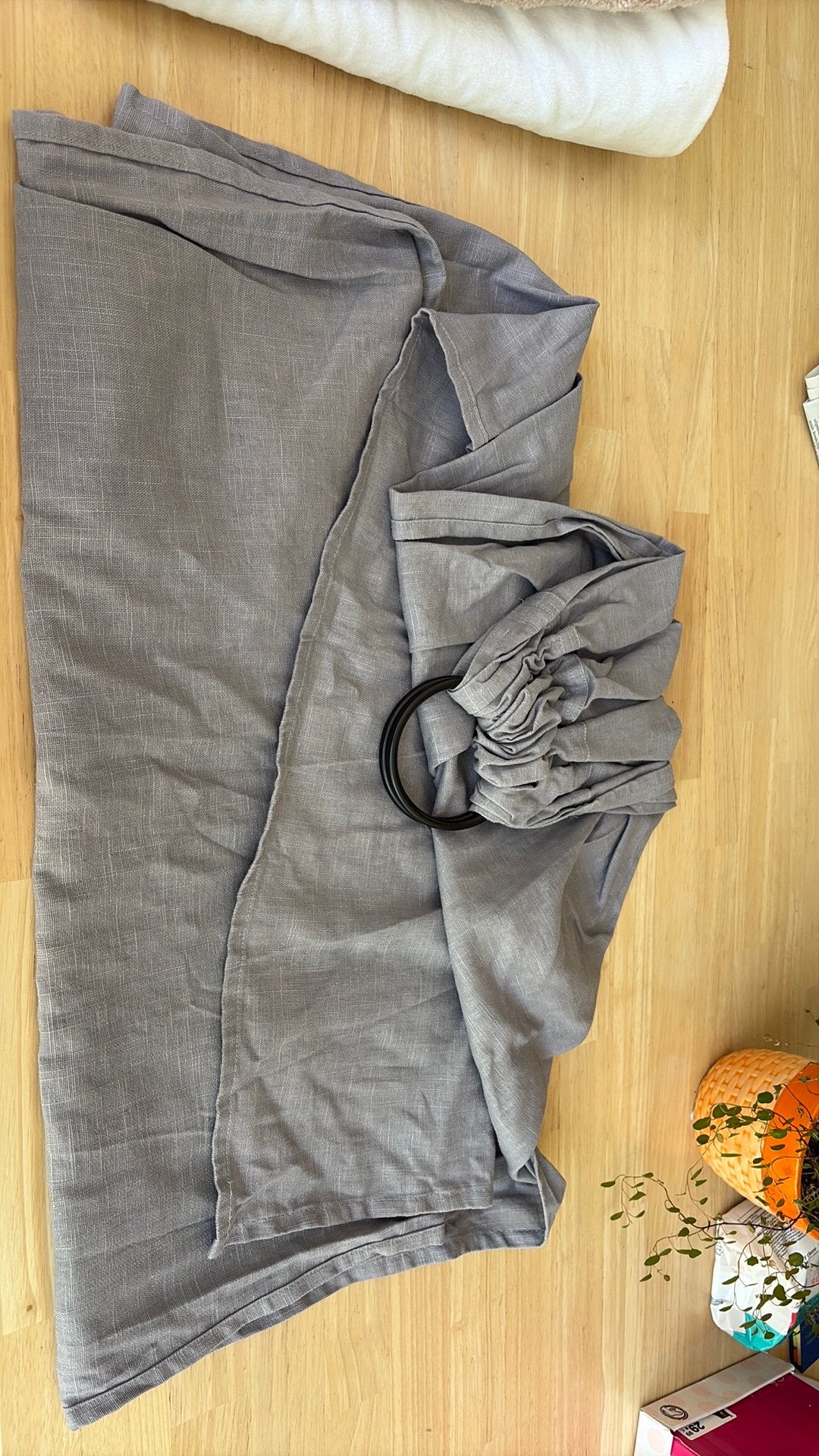 Linnen draagdoek met ring MOON, Enlèvement ou Envoi, Comme neuf