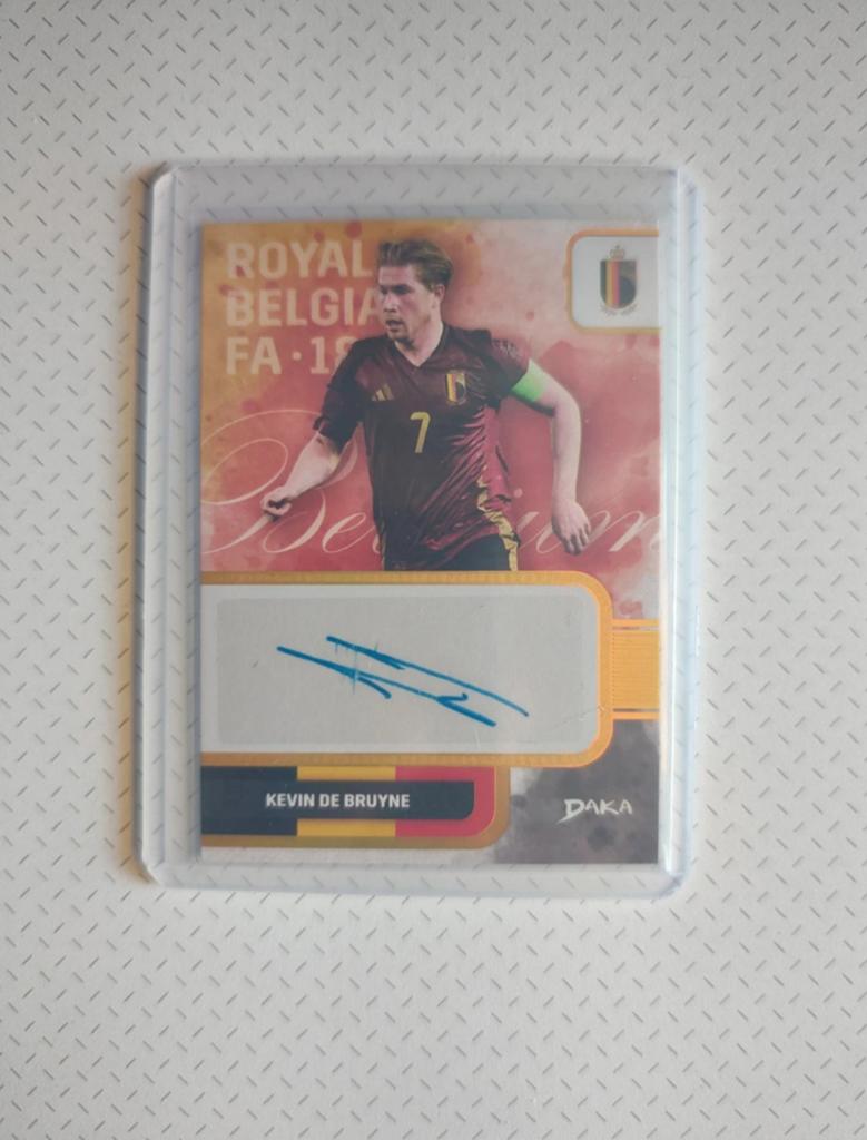 Kevin de Bruyne daka belgium autograph, Ophalen