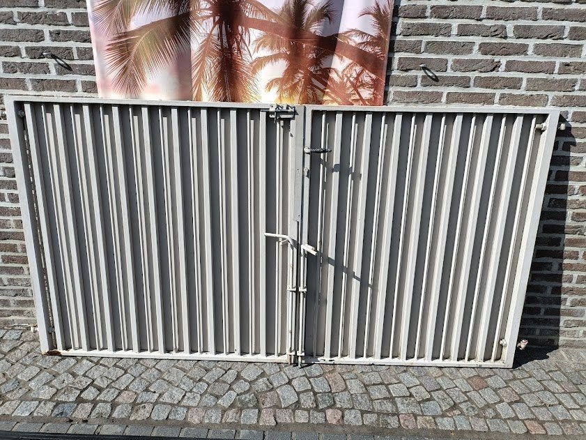 IJzeren poort, Ophalen, Gebruikt, 100 tot 150 cm, 200 cm of meer
