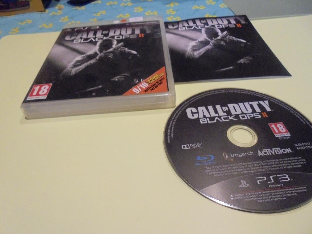Playstation 3 Call of duty Black ops II, À partir de 18 ans, Combat, Comme neuf, 3 joueurs ou plus