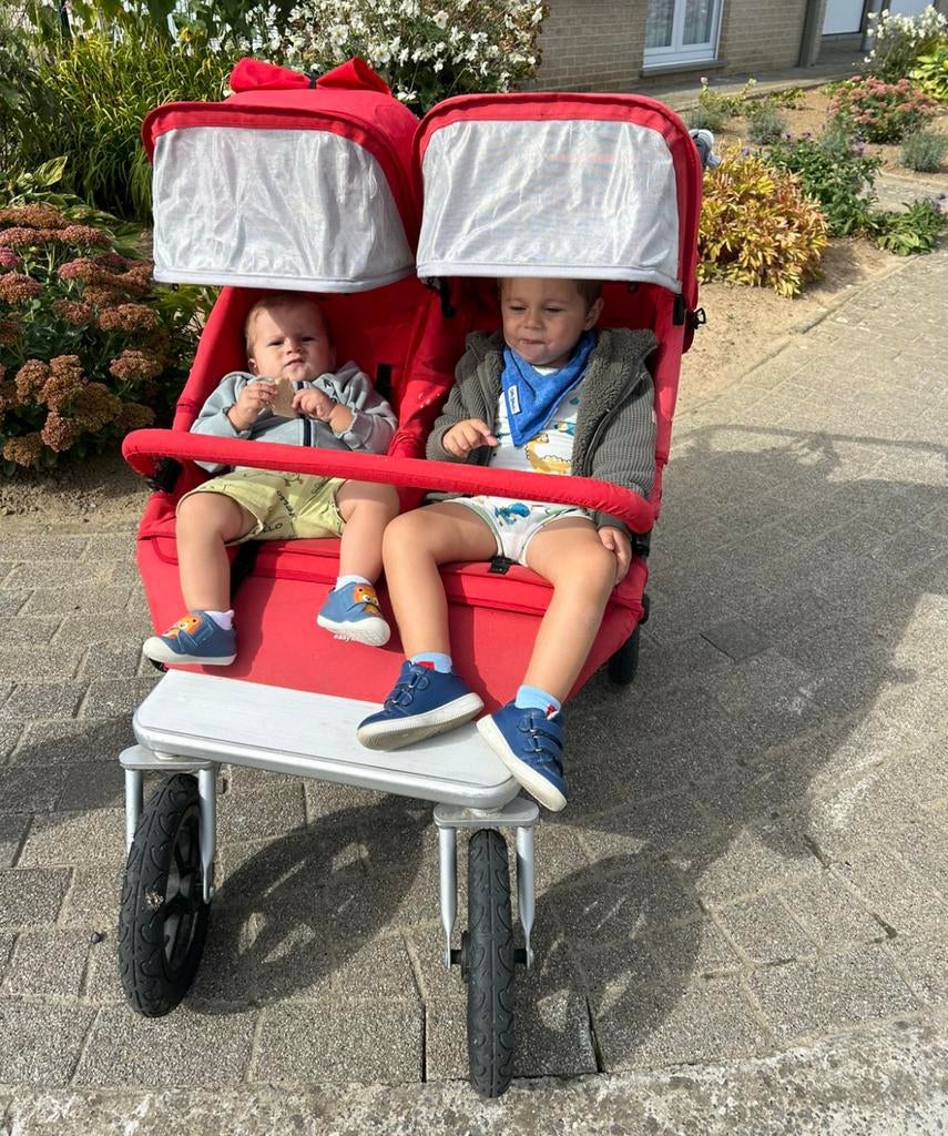 Poussette Easywalker Duo pliable 11 kg, Enlèvement, Utilisé, Modèle duo