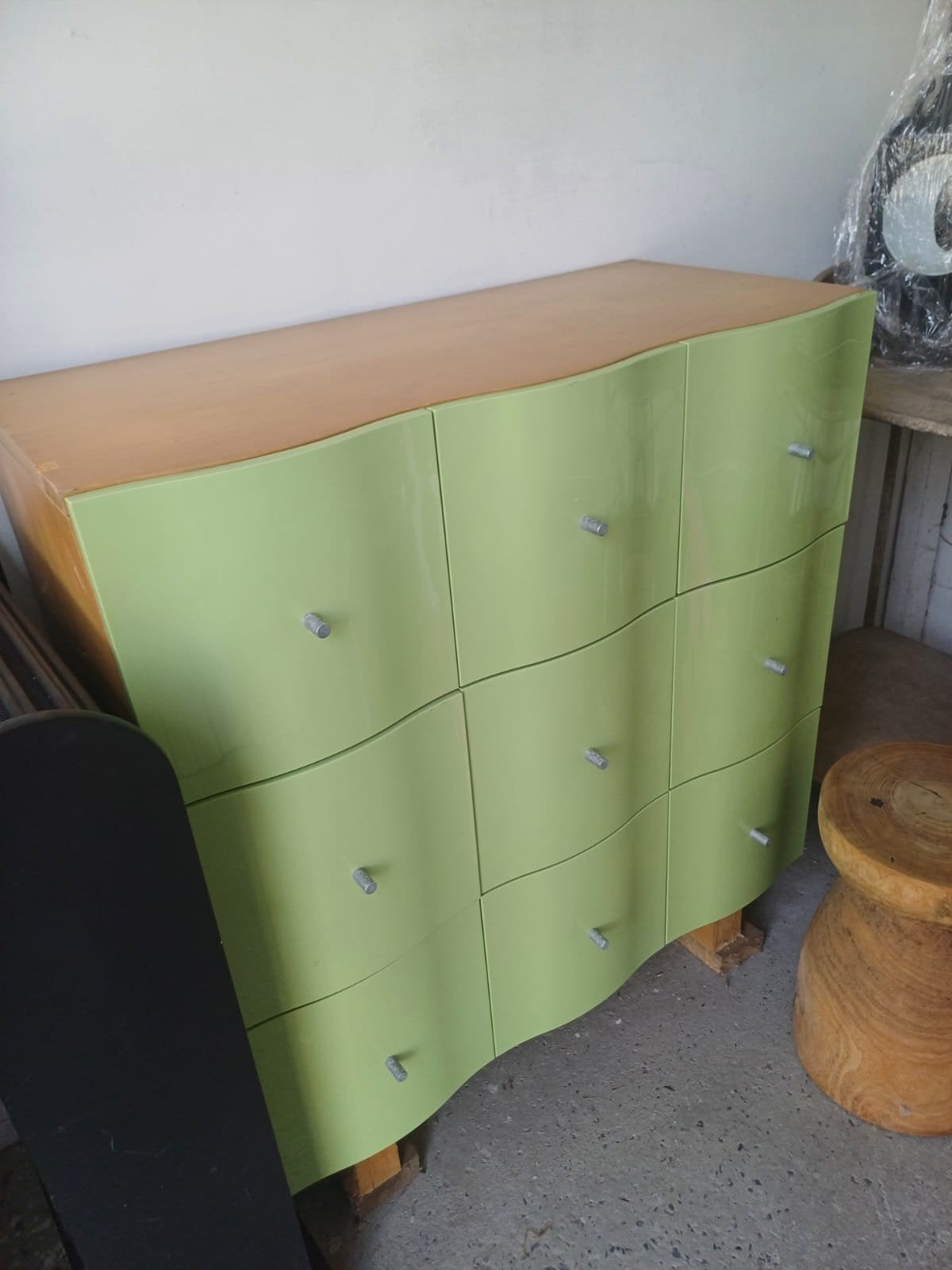 vintage Ikea ladenkast, Ophalen