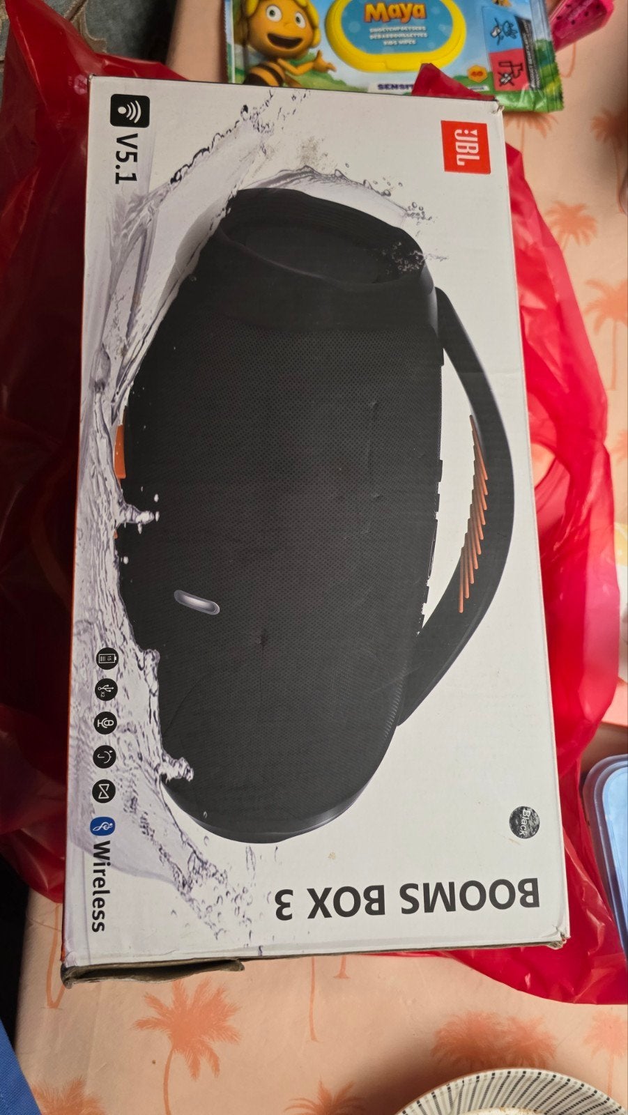 Bluetooth ubl speaker boombox3, Audio, Tv en Foto, Luidsprekerboxen, Bluetooth, Ophalen
