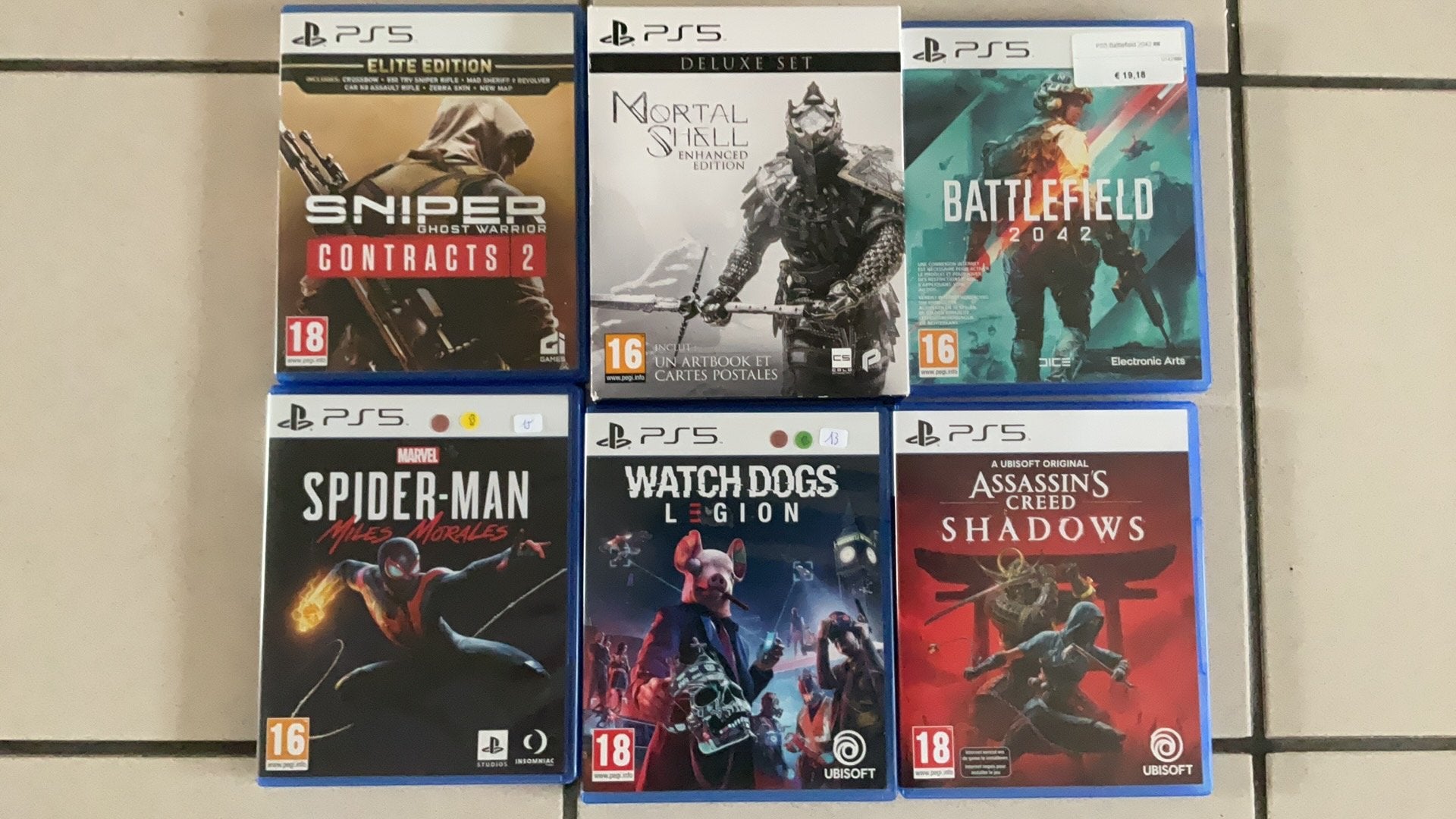 Verschillende PS 5 spellen _ 15 euro stuk, Games en Spelcomputers, Games | Sony PlayStation Vita, Ophalen, Zo goed als nieuw