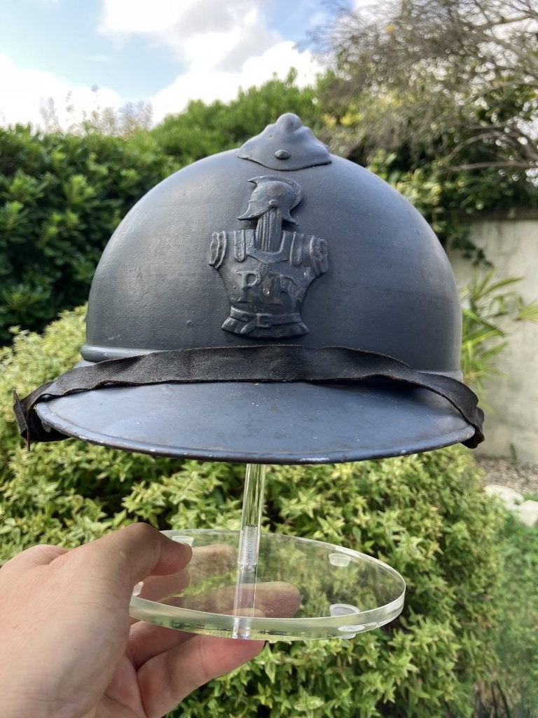 CASQUE ADRIAN WW1 genie militaria, Collections, Objets militaires | Général, Enlèvement ou Envoi, Autres