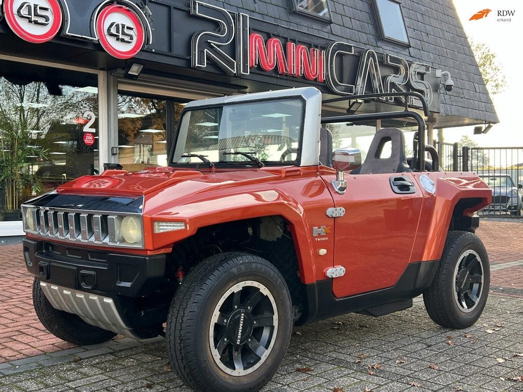 MINI HUMMER HX cabrio brommobiel Aixam | 2015 | Elektirsch 4, Gebruikt, Overige merken
