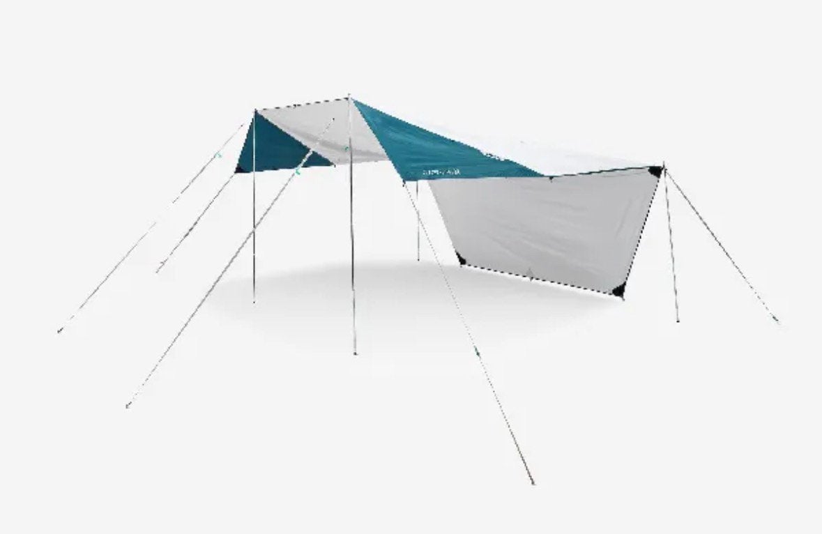 Multifunctionele tarp voor kamperen Fresh XL, Caravans en Kamperen, Tenten, Ophalen, Zo goed als nieuw