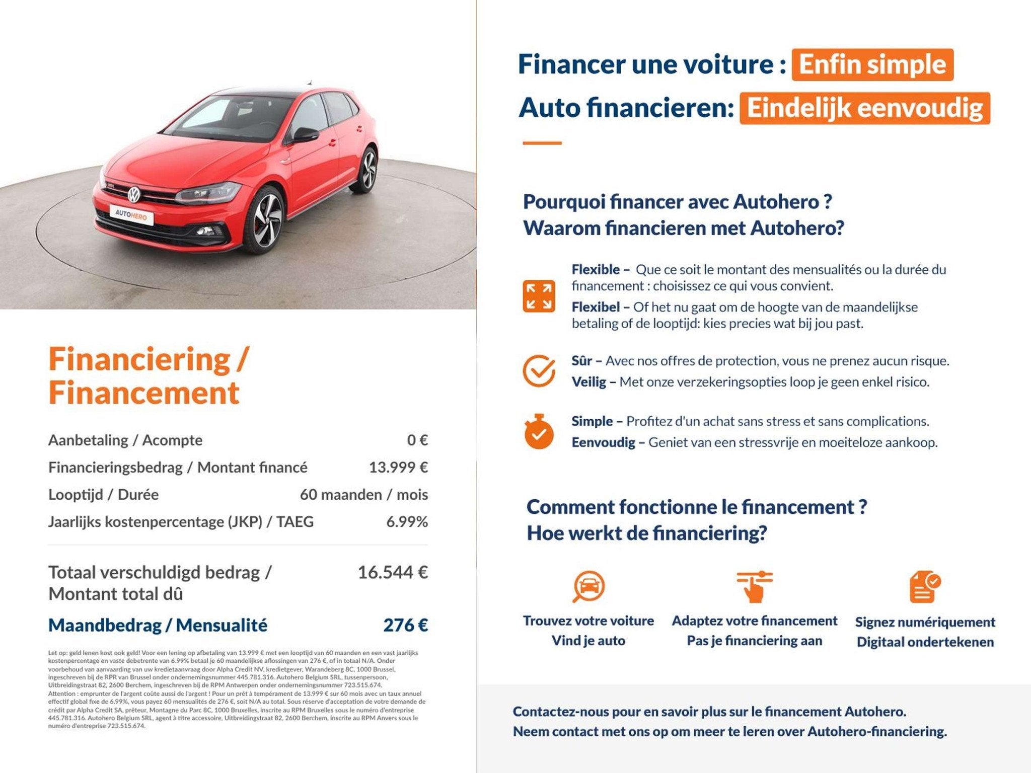 Volkswagen Polo 2.0 TSI GTI (année de construction 2018), Autos, Volkswagen, Achat, 200 ch, Anti démarrage, Noir