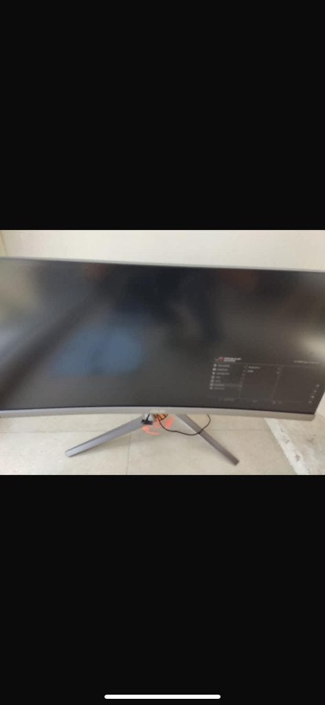 Gamemonitor Asus Curved, Ophalen, ASUS, Zo goed als nieuw