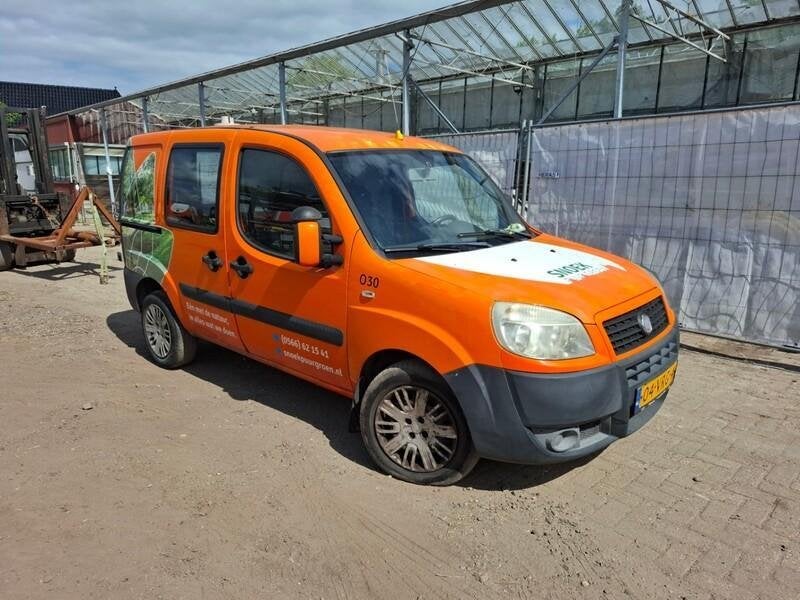 Bedrijfsauto, Fiat, Doblò, 1.3 MultiJet Top HD 500 kg, 2008, Auto's, Bestelwagens en Lichte vracht, 4 cilinders, Parkeersensor