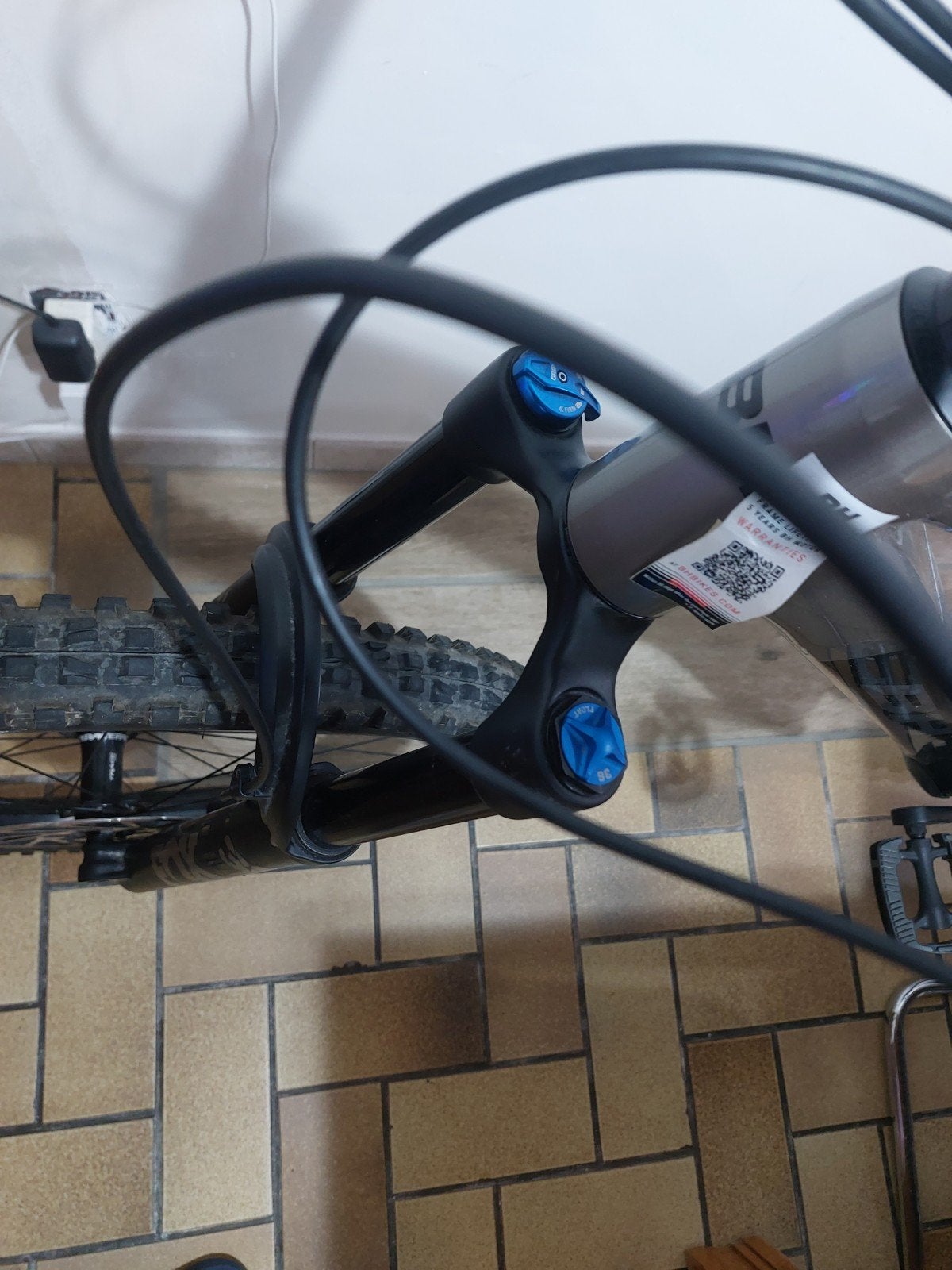 Velo electrique  BH 8110, Enlèvement