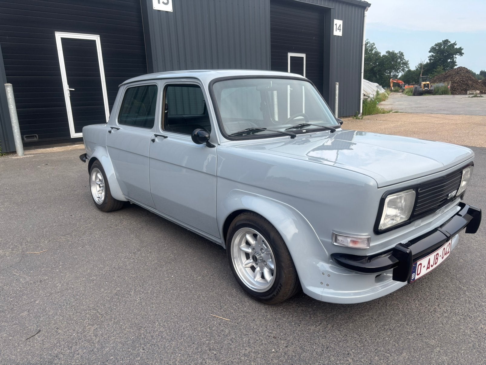 simca, Auto's, Oldtimers, Particulier, Sportstoelen, Overige merken, Benzine, Overige carrosserie, 4 deurs, Handgeschakeld, Zilver of Grijs
