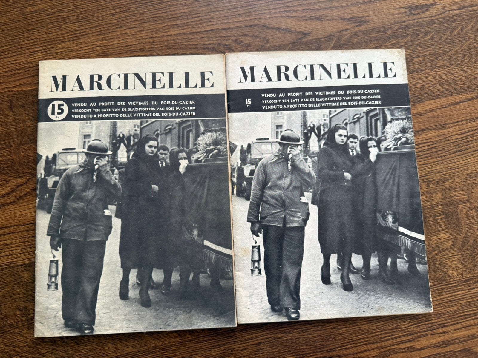 Marcinelle, Enlèvement, Utilisé