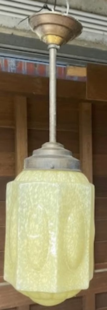 Hanglamp Art deco 'Vintage', Enlèvement
