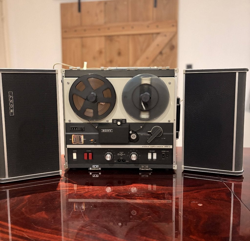 Sony TC-500A vintage bandrecorder taperecorder, Ophalen, Bandrecorder