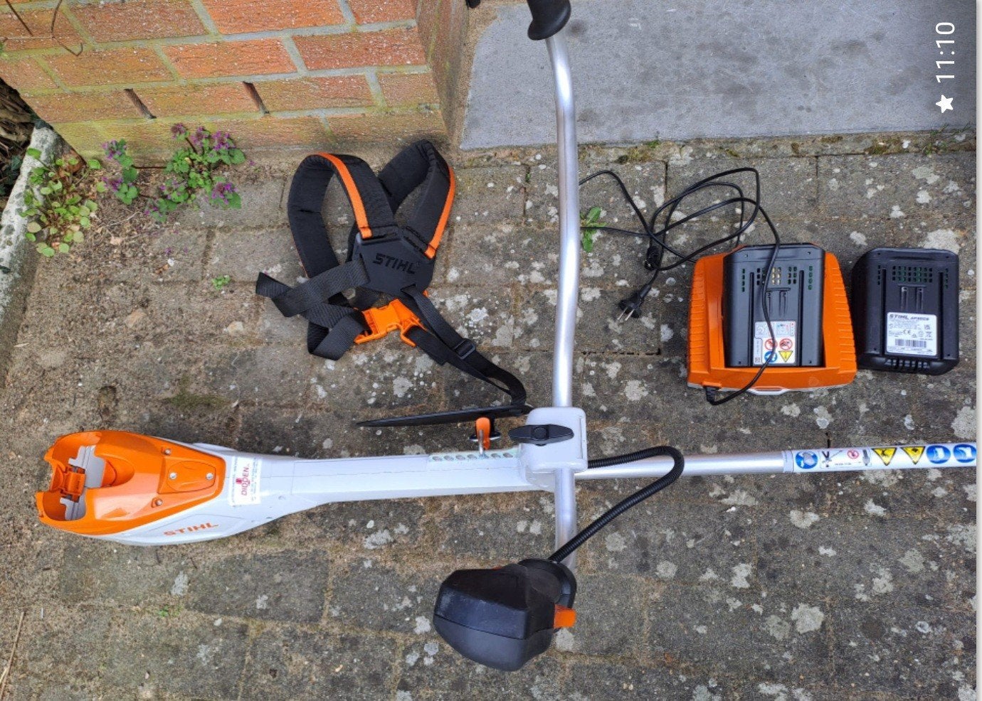 Stihl FSA 135 met 2 batterijen en oplader!, Tuin en Terras, Ophalen, Nieuw, Accu, Stihl