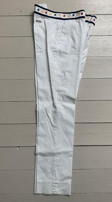 Paul & Shark witte chino luxedetails taille, Paul & Shark, Wit, Ophalen of Verzenden, Zo goed als nieuw