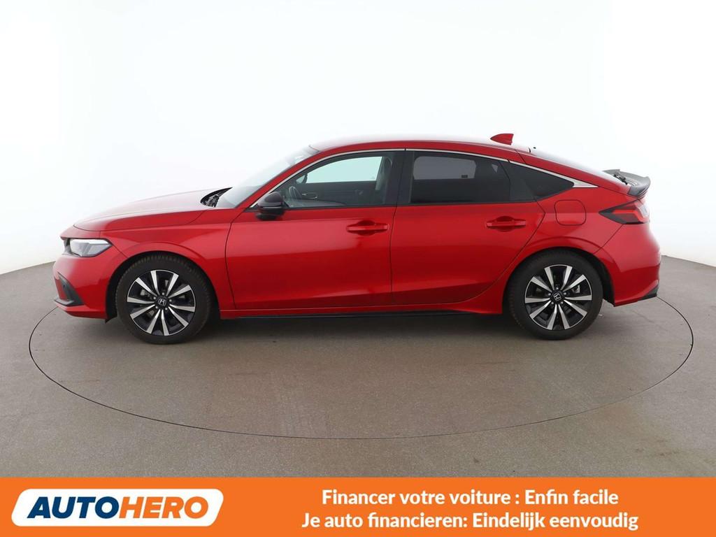 Honda Civic 2.0 e:HEV Elegance (bj 2025, automaat), Auto's, Stof, Gebruikt, 5 deurs, Hybride Elektrisch/Benzine