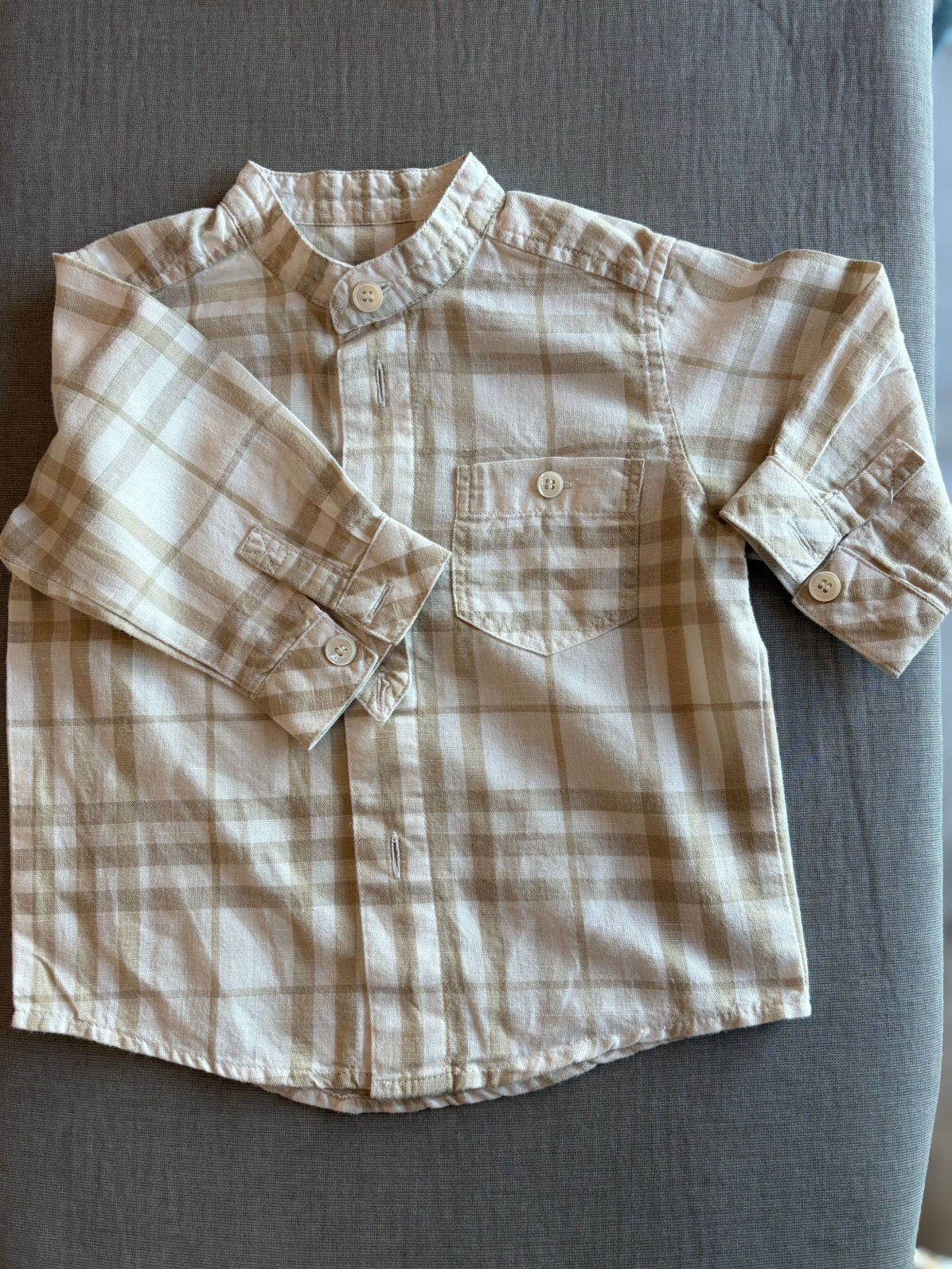 Chemise Burberry à carreaux, Enlèvement ou Envoi, Comme neuf, Garçon, Chemise ou Chemisier