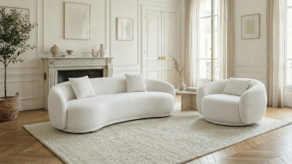Neuf & -22% Promotion Sublime Ensemble Harmonie Beige claire, Neuf, 100 à 125 cm, Luxe, Haut de gamme, Quatre personnes ou plus