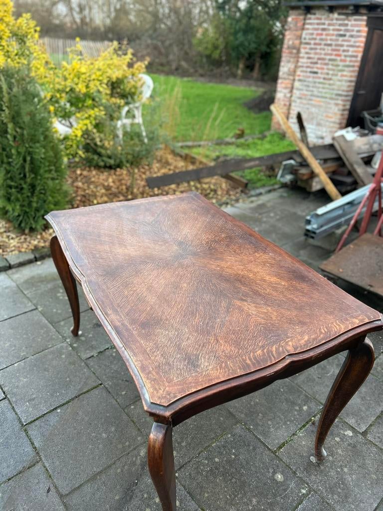 Massief hout tafel - verlengbaar (tot 2.40m), Ophalen