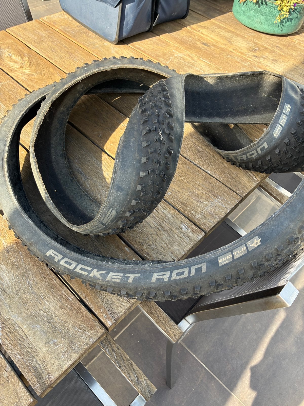Pneus VTT ronds Swalbe Rocket, Caoutchouc, Comme neuf, Enlèvement, Roue