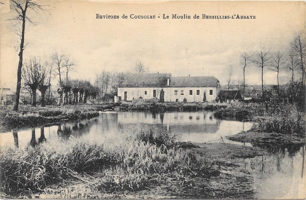 Bersillies-l'Abbaye NA5: De molen 1937, Verzenden, 1920 tot 1940, Gelopen, Henegouwen