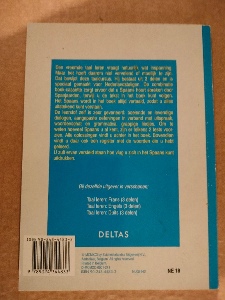 Spaans voor beginners, Boeken, Ophalen of Verzenden, Gelezen