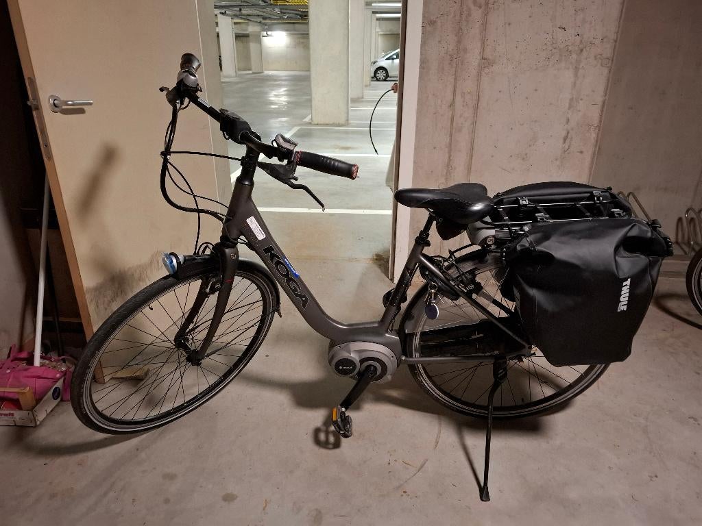 2 Dames Koga E-Bikes + Thule Fietsendrager voor E-bikes, Fietsen en Brommers, Elektrische fietsen, Zo goed als nieuw, Overige merken