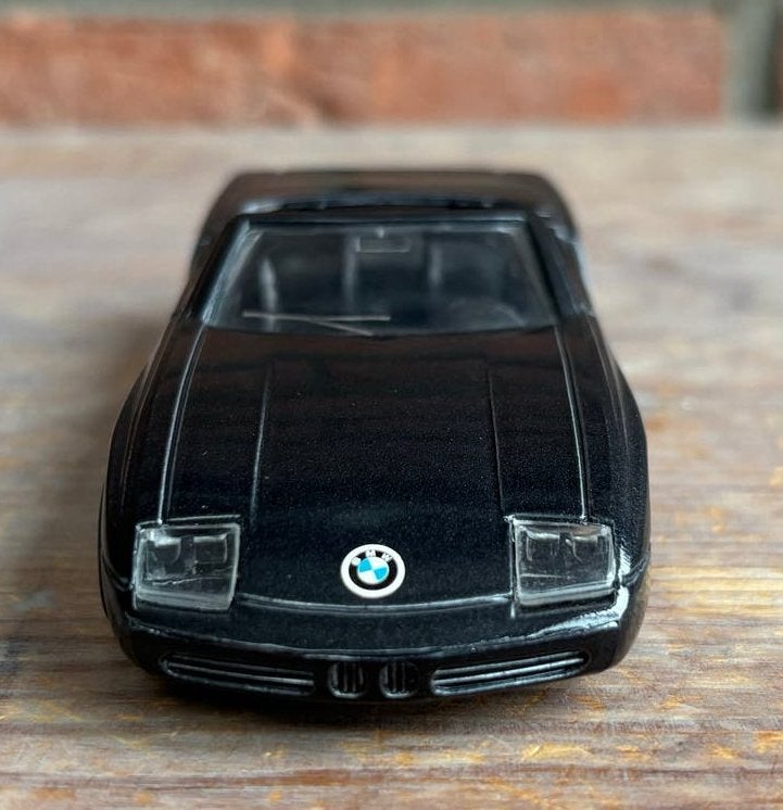 Maisto Shell BMW Z1 - zwart - schaal 1:39, Ophalen of Verzenden, Zo goed als nieuw, Auto