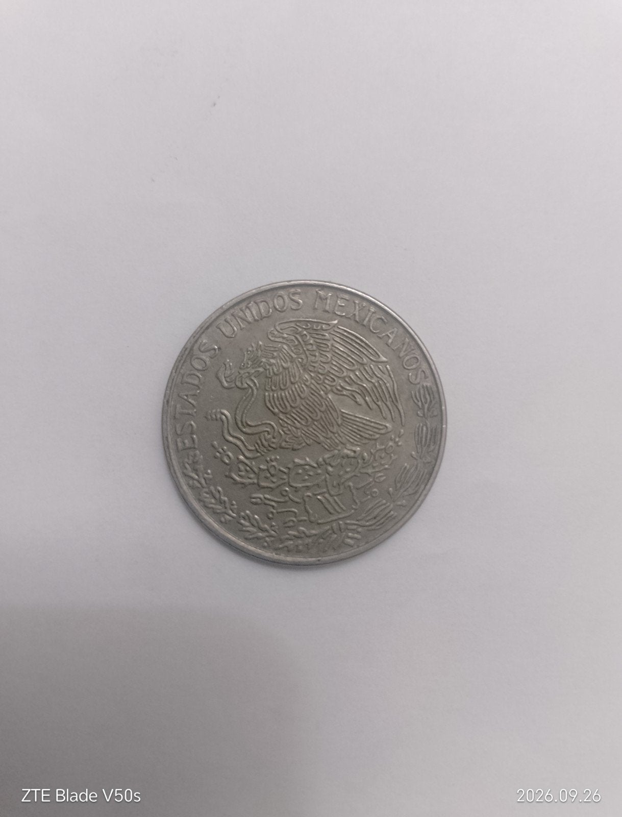 munt peso 1981, Ophalen of Verzenden