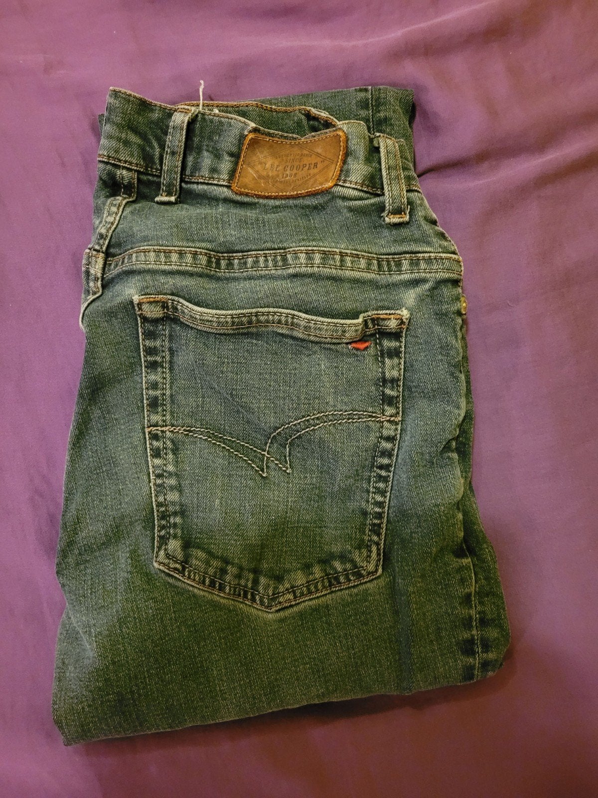 Lee Cooper "Ford" Jeans – Maat 31/32 – Wassing: Minal, Blauw, W32 (confectie 46) of kleiner, Ophalen of Verzenden, Zo goed als nieuw