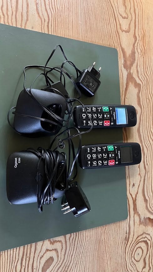 Gigaset dubbel vaste telefoon Telenet, Télécoms, Téléphones fixes | Filaires, Enlèvement, Utilisé