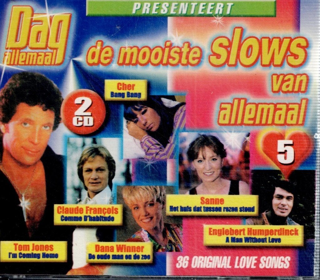 2 x cd  /  De Mooiste Slows Van Allemaal - 5, Ophalen of Verzenden