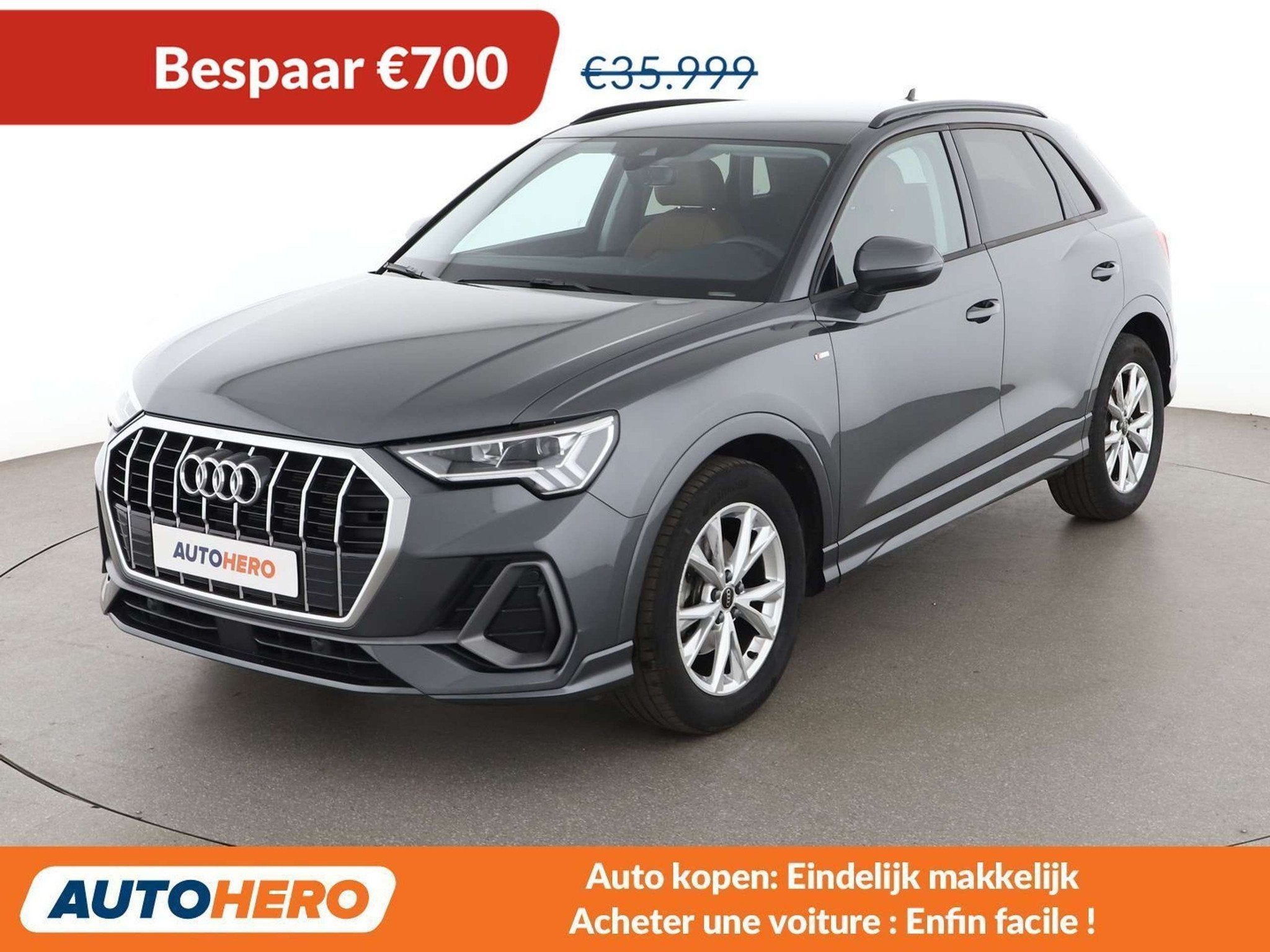 Audi Q3 35 TFSI S line (année de construction 2025), Autos, Cuir, Achat, 149 g/km, Autres carburants