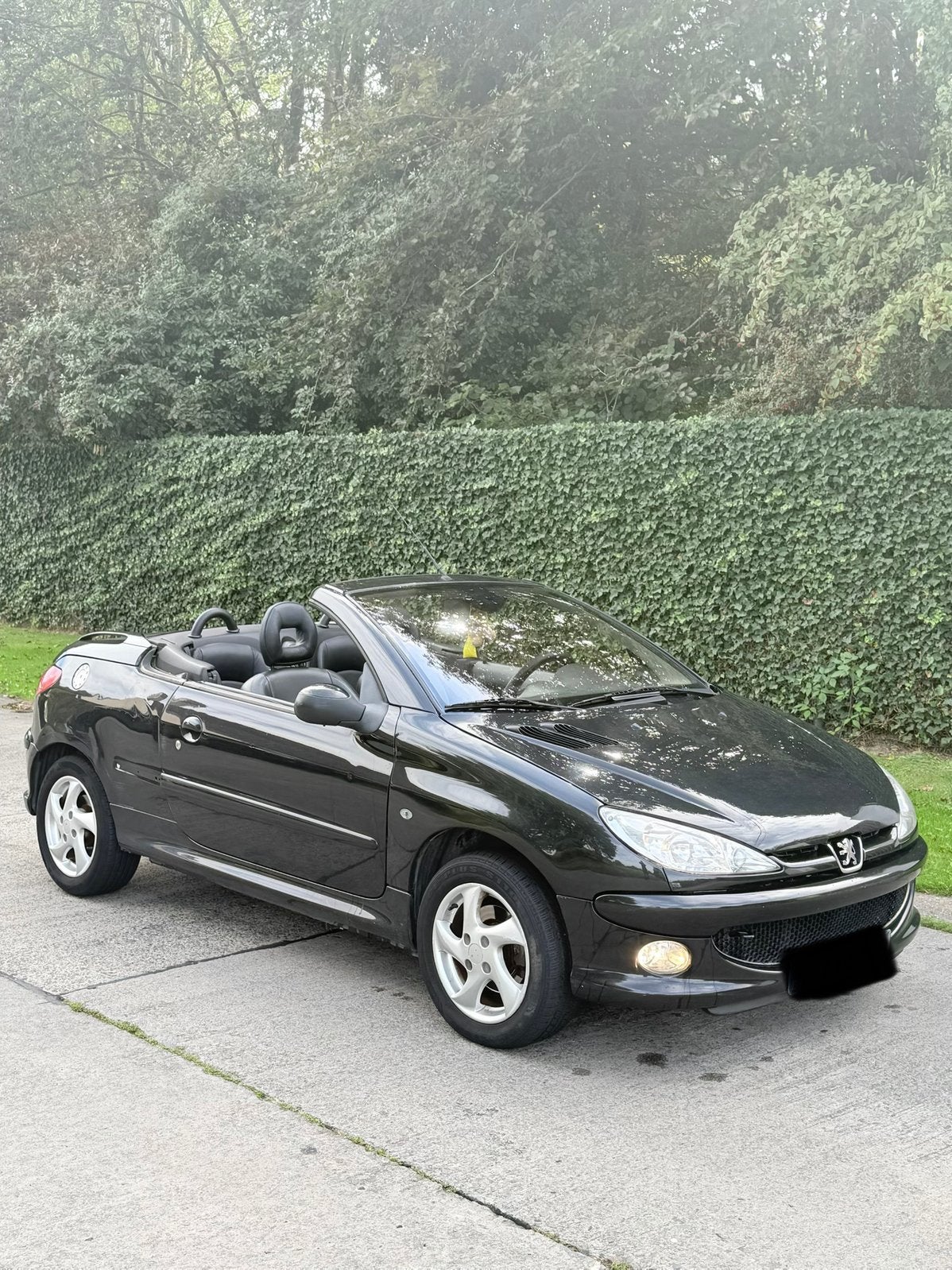 Peugeot 206 cabrio automaat benzine, Auto's, Automaat, 4 zetels, 1599 cc, Cabriolet