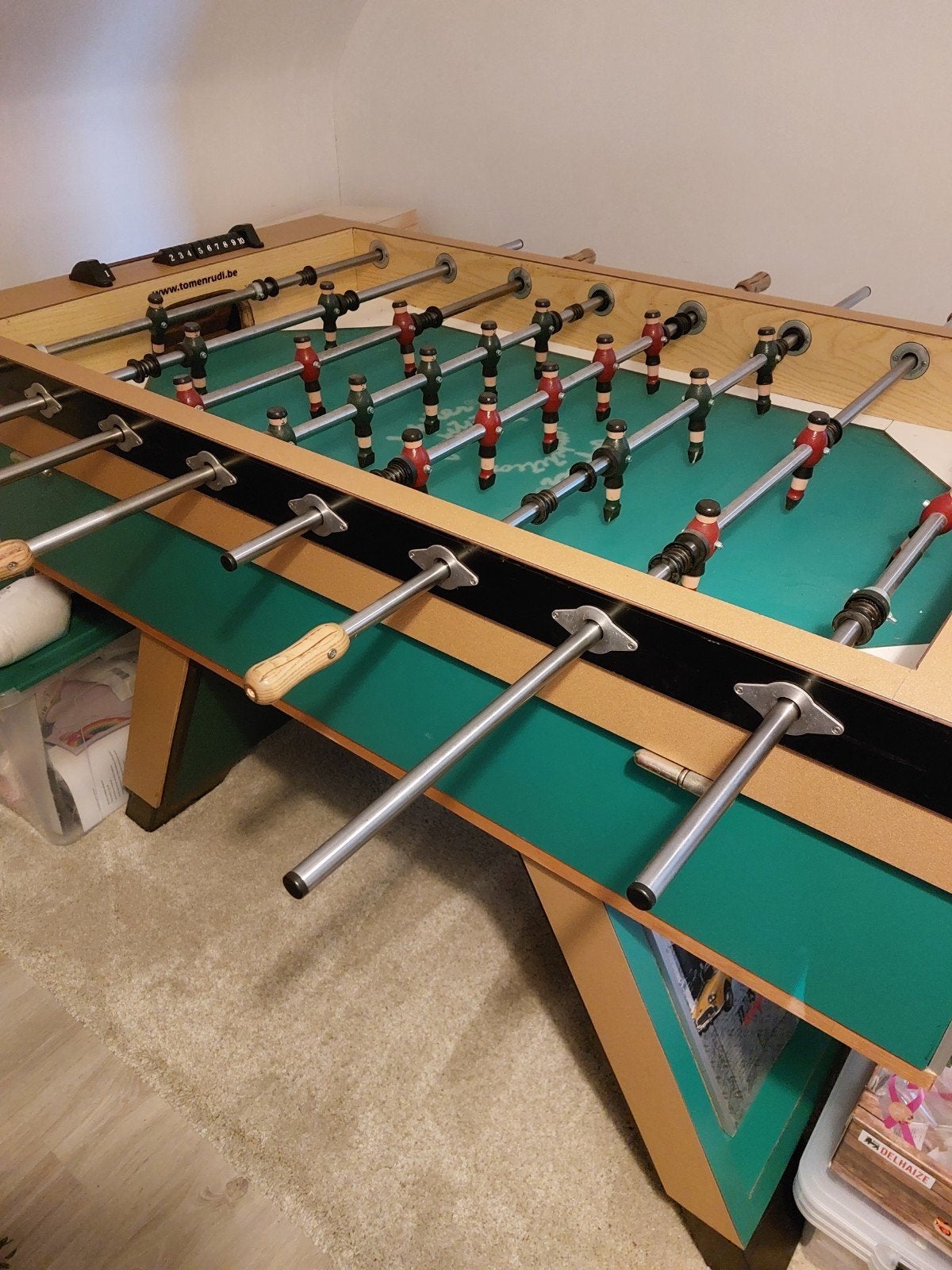 kickertafel - tafelvoetbal - jupiter, Ophalen, Zo goed als nieuw