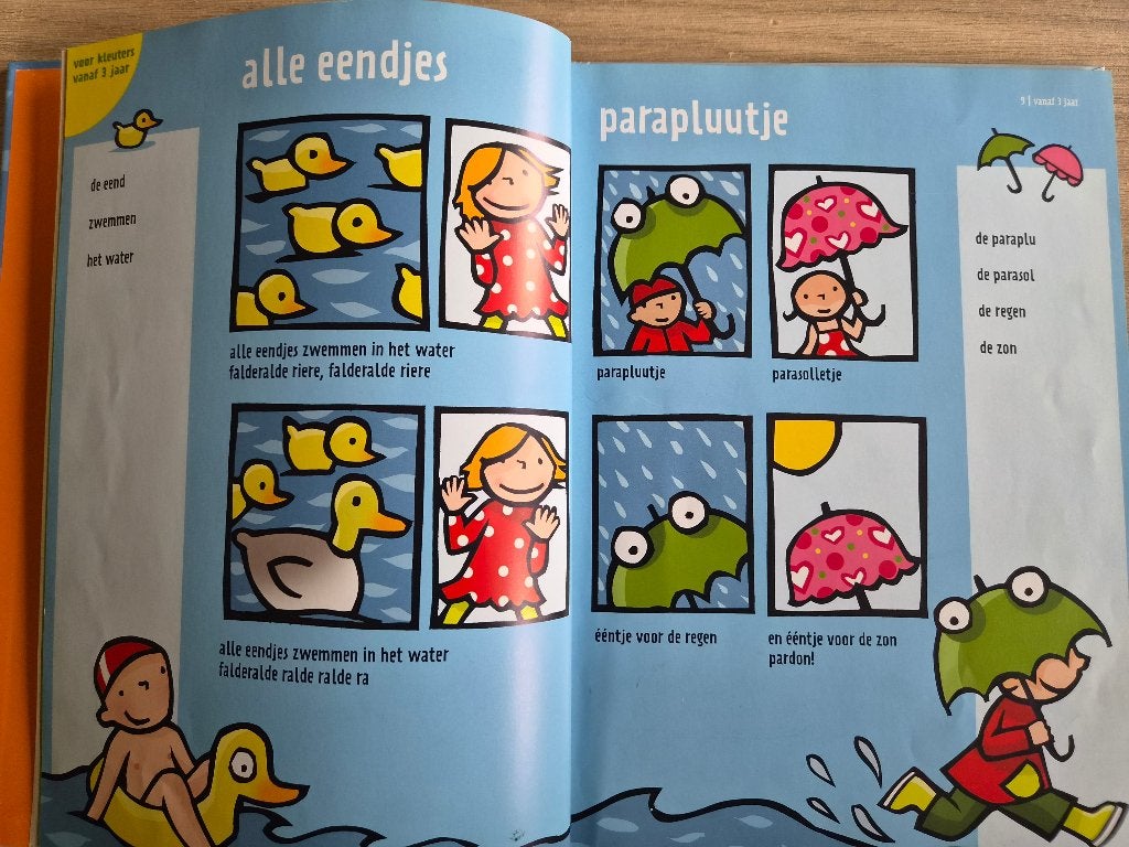 Liedjesboeken met CD, Ophalen, Zo goed als nieuw, 4 jaar