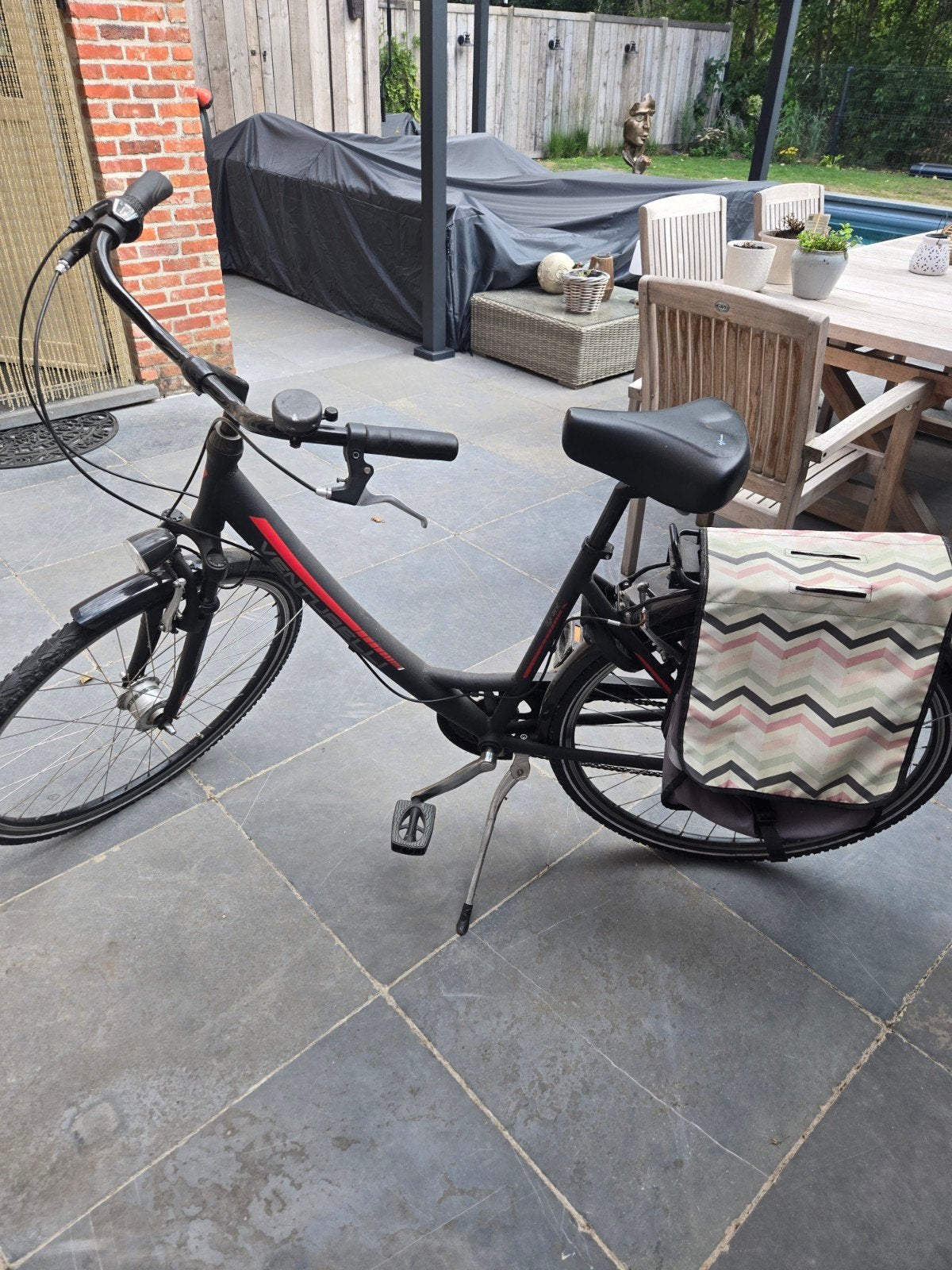 damesfiets 19 inch is maat 48, Fietsen en Brommers, 47 tot 51 cm, Ophalen, Gebruikt