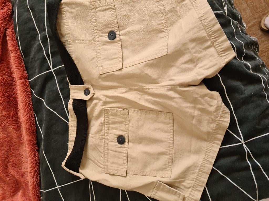 Short beige avec ceinture  TL NEUF, Ophalen of Verzenden, Nieuw, Maat 42/44 (L), Beige