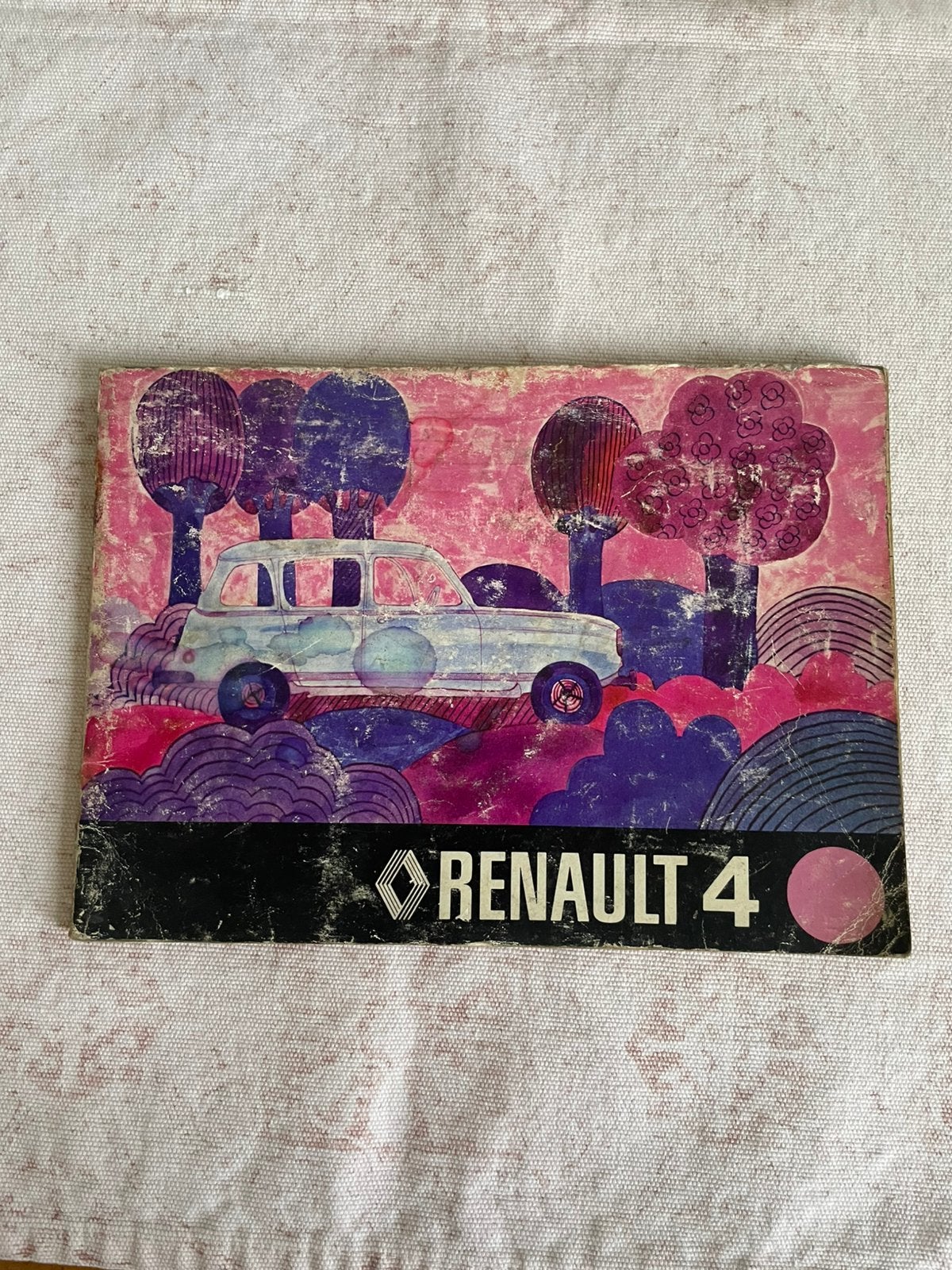 Renault 4 : 1973 instructieboekje, Auto diversen, Handleidingen en Instructieboekjes, Ophalen