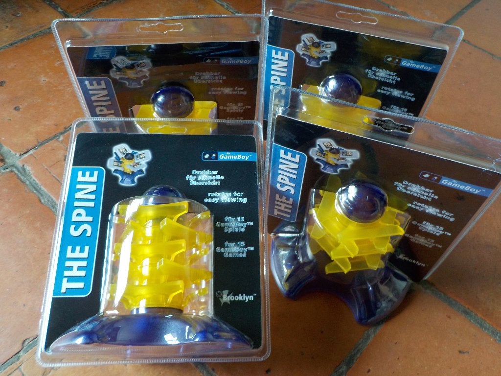 4 x Nintendo Gameboy The Spine - jeux tour de rangement, Enlèvement ou Envoi, Neuf