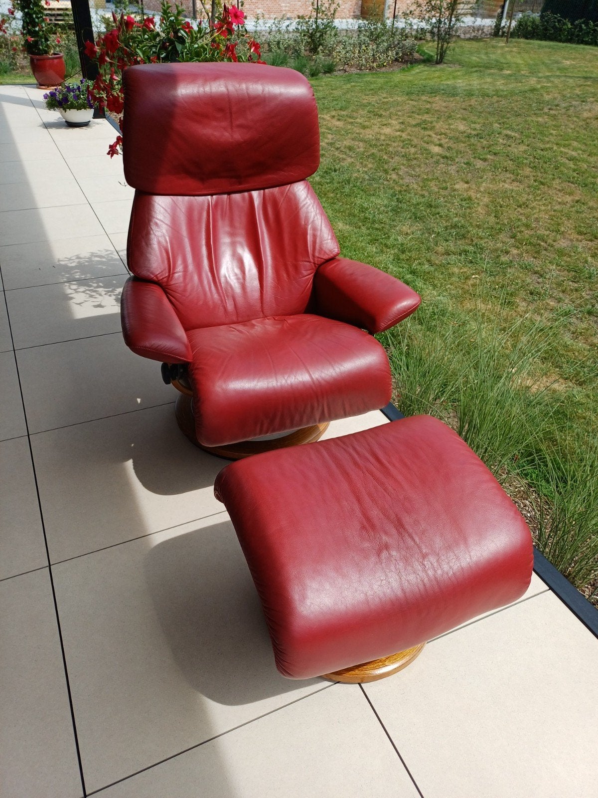 Stressless zetel met pouf, Enlèvement