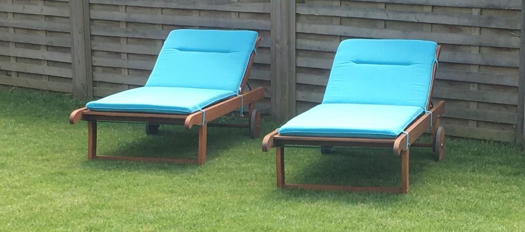 Nieuw ligbed, Tuin en Terras, Ophalen, Nieuw, Hout