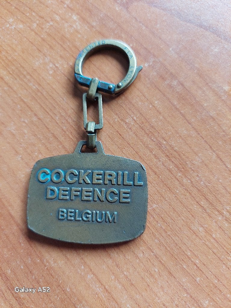 porte-clés vintage | Cockerill Defence Belgium, Collections, Enlèvement ou Envoi, Armée de terre, Autres types
